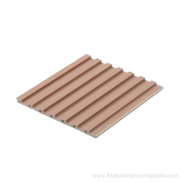 Plastic Composite Cladding Wpc Fluted Decorative Panell